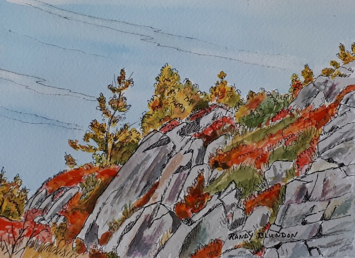 The Art of Randy Blundon - Watercolour - Autumn