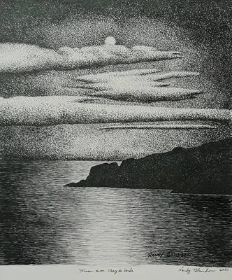 Moon Over Bay de Verde