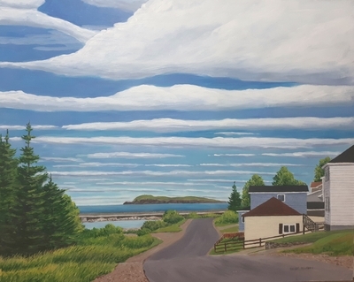 View From Pond Side Road - Carbonear